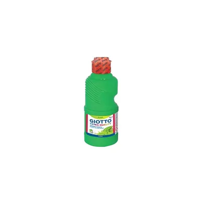 Produktbild von Giotto grün fluo Tempera Flasche 250 ml