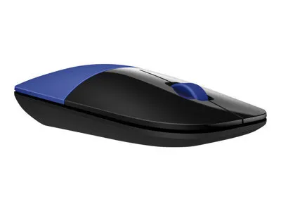 Zdjęcie produktu dla HP Mysz bezprzewodowa Z3700, Oburęczny, Blue LED, RF Wireless, 1200 DPI, Czarny, Niebieski