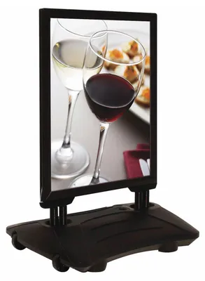 Produktbild von DIN A0 Werbeaufsteller WindPro® Black Edition