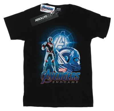 Produktbild von Marvel - "Avengers Endgame" T-Shirt für Herren BI8455 (L) (Schwarz)