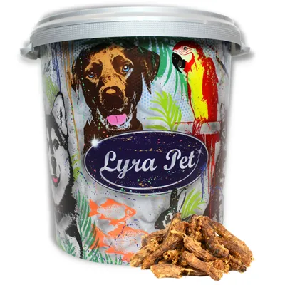 Produktbild von 5 kg Lyra Pet® Hühnerhälse in 30 L Tonne