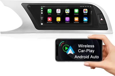 Zdjęcie produktu dla 8.8''6+128GB bezprzewodowy CarPlay Dla Audi A4 2009-2012 wysoka wersja Android Auto radio samochodowe 4GSIM WIFI SWC DAB+ 8core