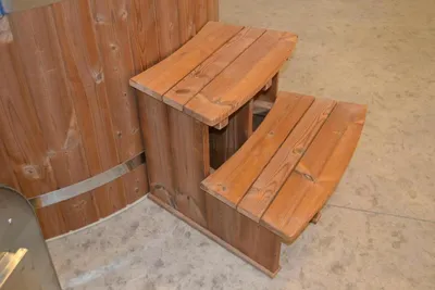 Produktbild von Badefass Wellnesspool Warmwasserbad Holzbottich Whirlpool Spa-Bad