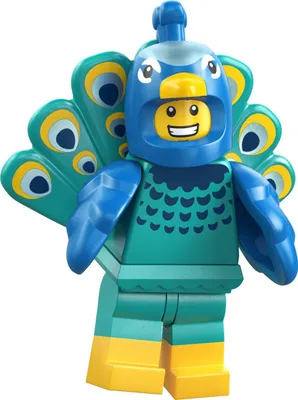 Produktbild von LEGO 71051 Minifigures - Tiere - Serie 28 - 12 - Pfau-Kostüm