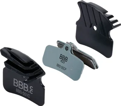Produktbild von BBB Cycling Bremsbeläge DiscStop Coolfin Organisch [Standard] Schwarz - stark...