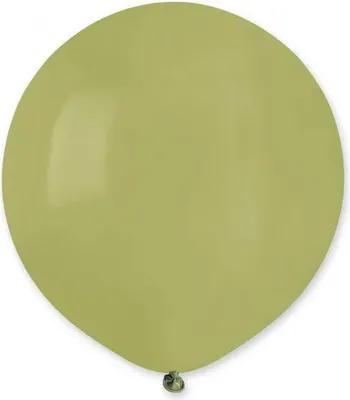 Obrázek produktu pro Latexové pastelově zelené olivové 98 balónků, 48 cm, 25 ks.