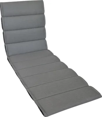 Produktbild von Herlag Liegenauflage Linnea Polsterauflage für Gartenliege 200x60x4cm Grau