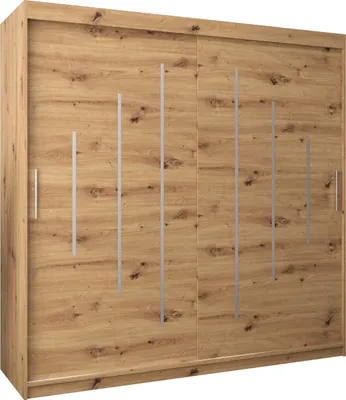 Produktbild von Kleiderschrank, Schiebetürenschrank Schlafzimmer, Schrank YORK 200 cm