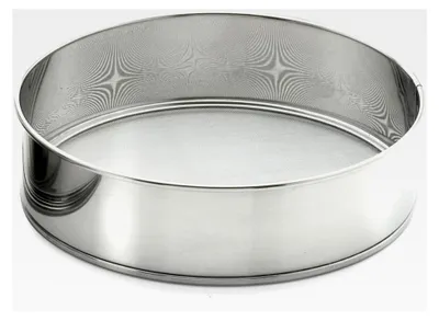 Produktbild von Mehlsieb aus Edelstahl, 20 cm, Silber