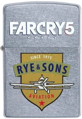 Produktbild von Zippo Feuerzeug Far Cry 5 60005600 Benzinier Street Chrome