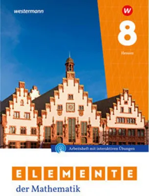 Produktbild von Elemente der Mathematik SI 8. Arbeitsheft mit Lösungen und Interaktiven Übungen. Für Gymnasien in Hessen