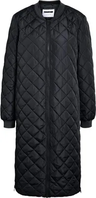 Image de Manteau d'hiver Noisy May pour femme NMGILLY QUILTED COAT FWD NOOS noir L
