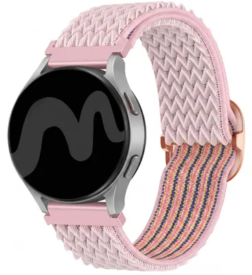 Productafbeelding van imoshion Elastisch nylonbandje - Universeel 20 mm aansluiting - Roze, AI-gegenereerde afbeelding