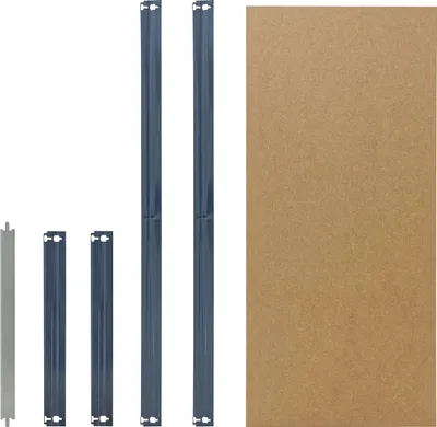 Obrázok produktu pre shelfplaza HOME 23x40 cm sada políc v modrý pre HOME ťažký regál