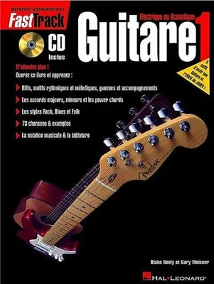 Immagine prodotto di Metodo di chitarra Fasttrack - Libro 1 - Edizione francese (libro/audio online)