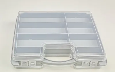 Produktbild von Sortimentsbox Werkzeugbox Nähkästchen Perlensortierer Aufbewahrung Box 27 Fächer