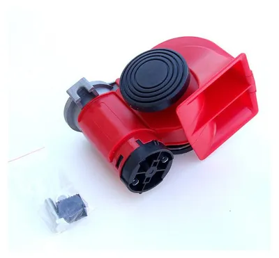 Zdjęcie produktu dla Klakson z kompresorem, w kształcie ślimaka – 12 V