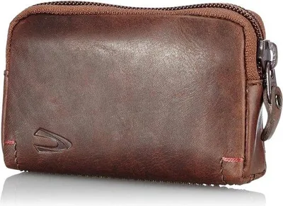 Produktbild von Etui aus hochwertigem Leder, robustes Casual Design für Herren, braun, 12cm