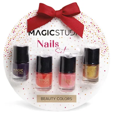 Produktbild von Beauty Colors Magic Studio Nagellack-Geschenkset 4-tlg