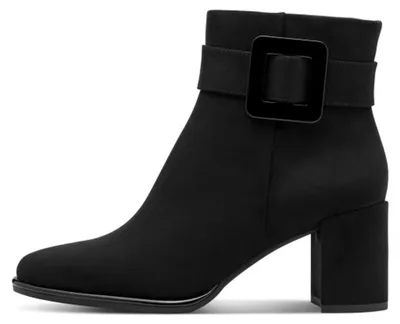 Produktbild von MARCO TOZZI Damen Stiefelette mit dekorativer Schnalle 2-25338-43, Größe:41 EU, Farbe:Schwarz