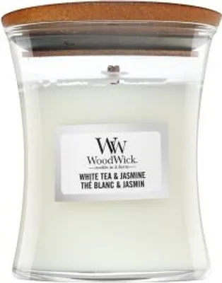 Zdjęcie produktu dla WoodWick Mini Hourglass Candles vonná svíčka White Tea & Jasmine 85 g