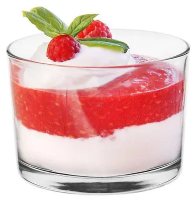 Dessertschalen aus Glas, 6er Set, 6x150 ml, spülmaschinengeeignet