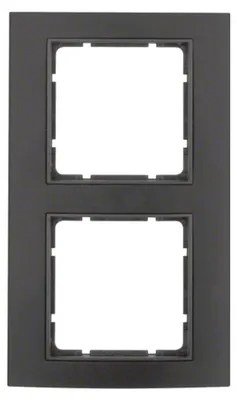 Produktbild von Berker 10123005 - Schwarz - Aluminium - Matte - Schraubenlos - Berker - 1 Stück(e)