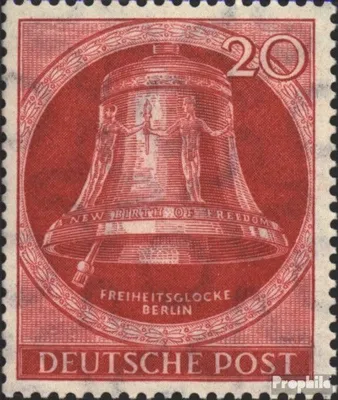 Produktbild von Briefmarken Berlin (West) 1951 Mi 77 gestempelt Freiheitsglocke