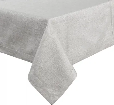 Produktbild von EUROFIRANY | Tischdecke - 140 x 180 cm - hellgraues Tischtuch - Boho