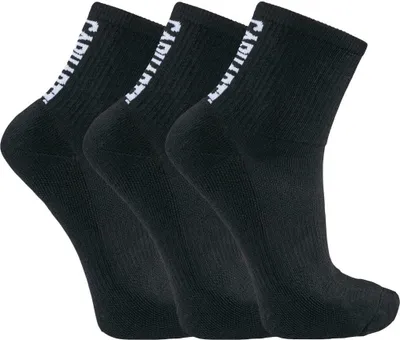 Produktbild von Carhartt FORCE LOGO SHORT CREW SOCK 3 PACK SS9933M, Farbe:black, Größe:LRG