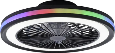 Produktbild von JUST LIGHT LED Deckenventilator BRANDON warmweiß - kaltweiß Deckenventilator Fernbedienung Wohnzimmer, Kinderzimmer, Schlafzimmer