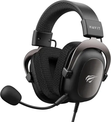Produktbild von Gaming Headset mit Mikrofon - Gaming Kopfhörer [3,5mm Klinke für PC, Xbox und PlayStation] - Gamer Kopfhörer Over Ear [mit Noise Cancelling