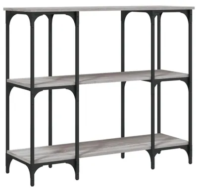 Obrázek produktu pro vidaXL Konzolový stolek Grey Sonoma 102x35x90 cm Dřevěný materiál