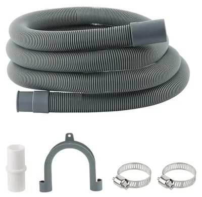 Ablaufschlauch-Set 2 m für Waschmaschine, Spüler & Trockner