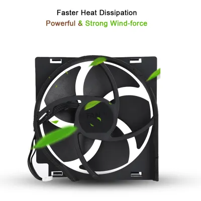 Imagen del producto de Ventilador refrigerador para Xbox One, ventilador refrigerador, ventilador de refrigeración para Xbox One X, ventilador de refrigeración para PC, ventilador para caja de ordenador