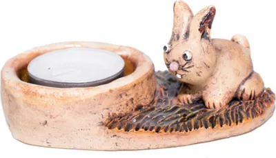 Produktbild von Teelichthalter " Hase"