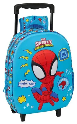 Obrázok produktu pre Safta Spidey 3D 8,91 l batoh modrý  detský modrý, univerzálna veľkosť