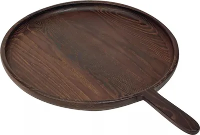 Produktbild von SERAX Tablett mit Griff L Pure Dark Brown / Wood, Länge: 486 mm, Breite: 350 mm