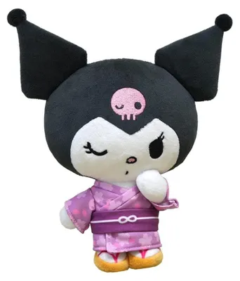 Obrázek produktu pro Sanrio Plüschfigur Kuromi Kimono Version 22 cm