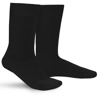 Produktbild von Hipperboo® 8 Paar Bambus Socken - Größe 35-38 - Schwarz - Damen - Nahtlos - Antibakteriell - Hypoallergen - Klimaregulierend