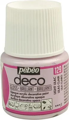 Immagine prodotto di Pebeo Deco vernice acrilica lucida, 45 ml, 129 viola chiaro