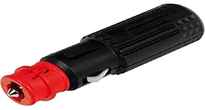 Image de Prise allume-cigare avec fusible et indicateur de tension LED (12V / 24V)
