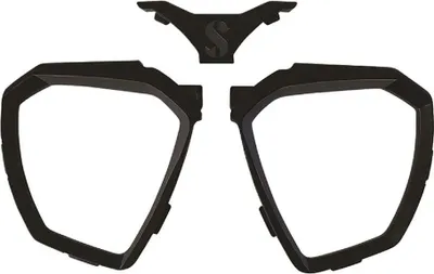 Produktbild von Scubapro D Tauchmaske Rahmen Schwarz S Schwarz S