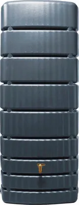 Produktbild von Wandtank 4rain SLIM inkl. Auslaufhahn 500 l graphite grey
