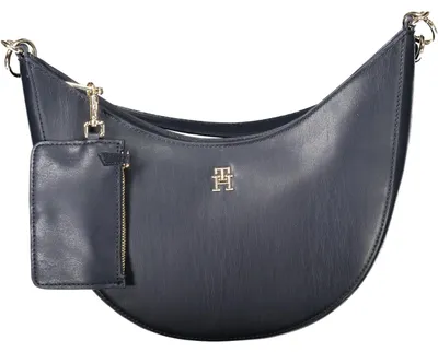 Produktbild von Elegante blaue Damentasche mit Schultergurt und abnehmbarem Geldbeutel