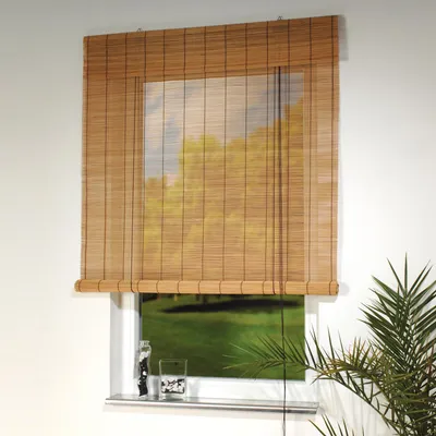 Produktbild von Bambus-Rollo mit Seitenzug Bambusrollo für Fenster und Tür