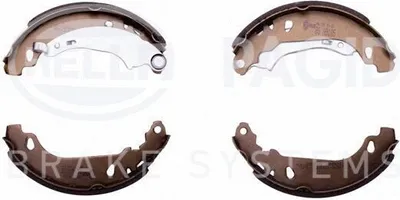 Produktbild von HELLA 8DB 355 001-881 - OE 4241K5 Bremsbackensatz für 206 (2A/C), 206 (2E/K), 206 Van, 206+