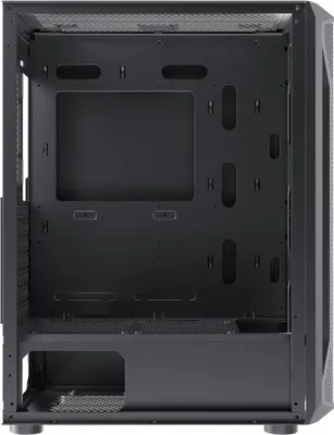 Zdjęcie produktu dla Xigmatek 81187, Midi Tower, PC, Czarny, ATX, micro ATX, Mini-ITX, Stal, Szkło hartowane, Wielo