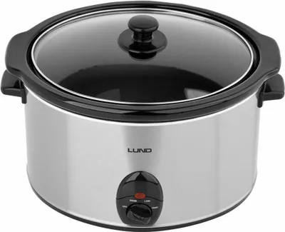 LUND Multikocher WOLNOWAR 320W 5,6L Edelstahl mit Keramikschüssel