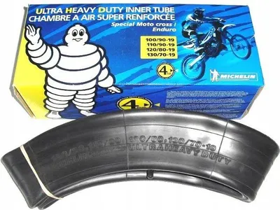 Produktbild von Michelin 19" UHD Schlauch Motorrad Enduro Cross 4 mm 100/90-19 120/80-19